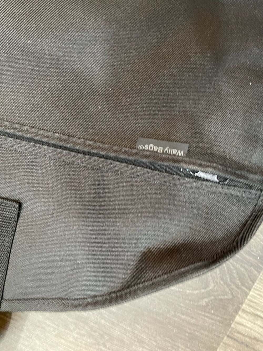 Wally Bags 50” Garment‎ Bag With Accessory Pockets Business Travel Black Tumult - Picture 7 of 9